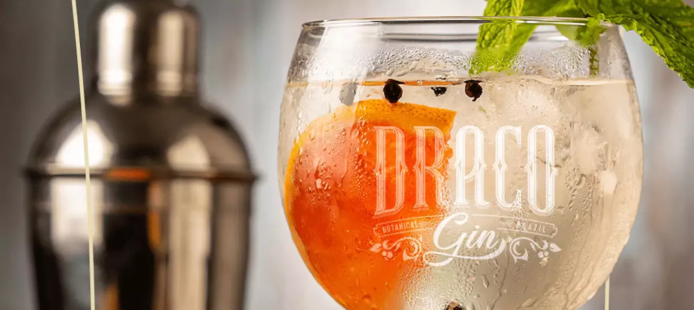 Receita de drink com gin Draco e Estilo!