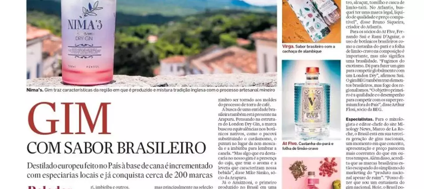 O Gin Brasileiro tem qualidade Premium